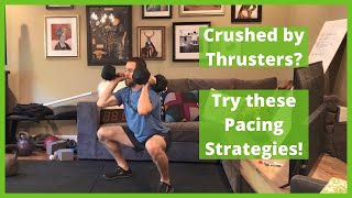 Efficiency Tips - Controlling Different Paces of Dumbbell Thruster Reps