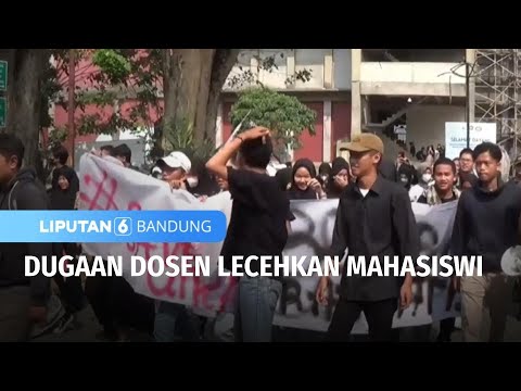 Dugaan Dosen Lecehkan Mahasiswi | Liputan 6 Bandung