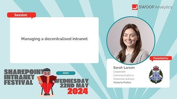 APAC | Victoria Police | SharePoint Intranet Festival 2024