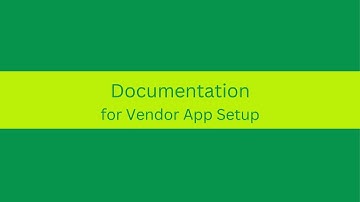 🚀 6amMart Admin | How to Set Up Vendor App of 6amMart Rental Module? 🛒📦