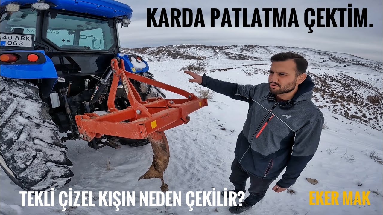 Çiftçiler Dikkat! Karda Patlatma Neden Yapılır?