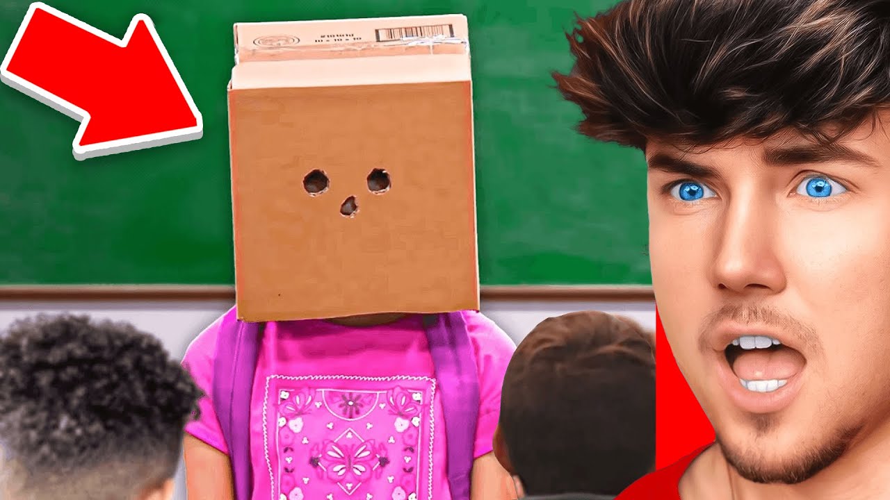 Mädchen zeigt ihr Gesicht nicht in der SCHULE!