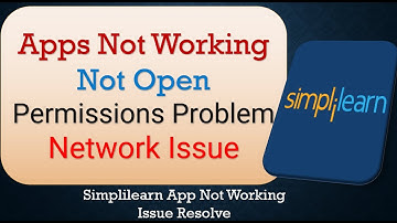 How To Fix Simplilearn App not working | Not Open | Space Issue | Keeps Crashing Problem