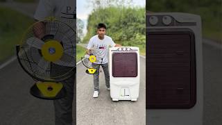 1ta Mini Stand Fan VS Big Air Cooler Unboxing 🔥 #shorts