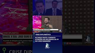 #Shorts Crise Diplomática Brasil X EUA