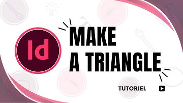 How to make a triangle in InDesign