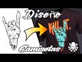 DISEÑO DE CAMISETAS | MANO ZOMBIE ! | PROCREATE Y AFFINITY EN IPAD PRO