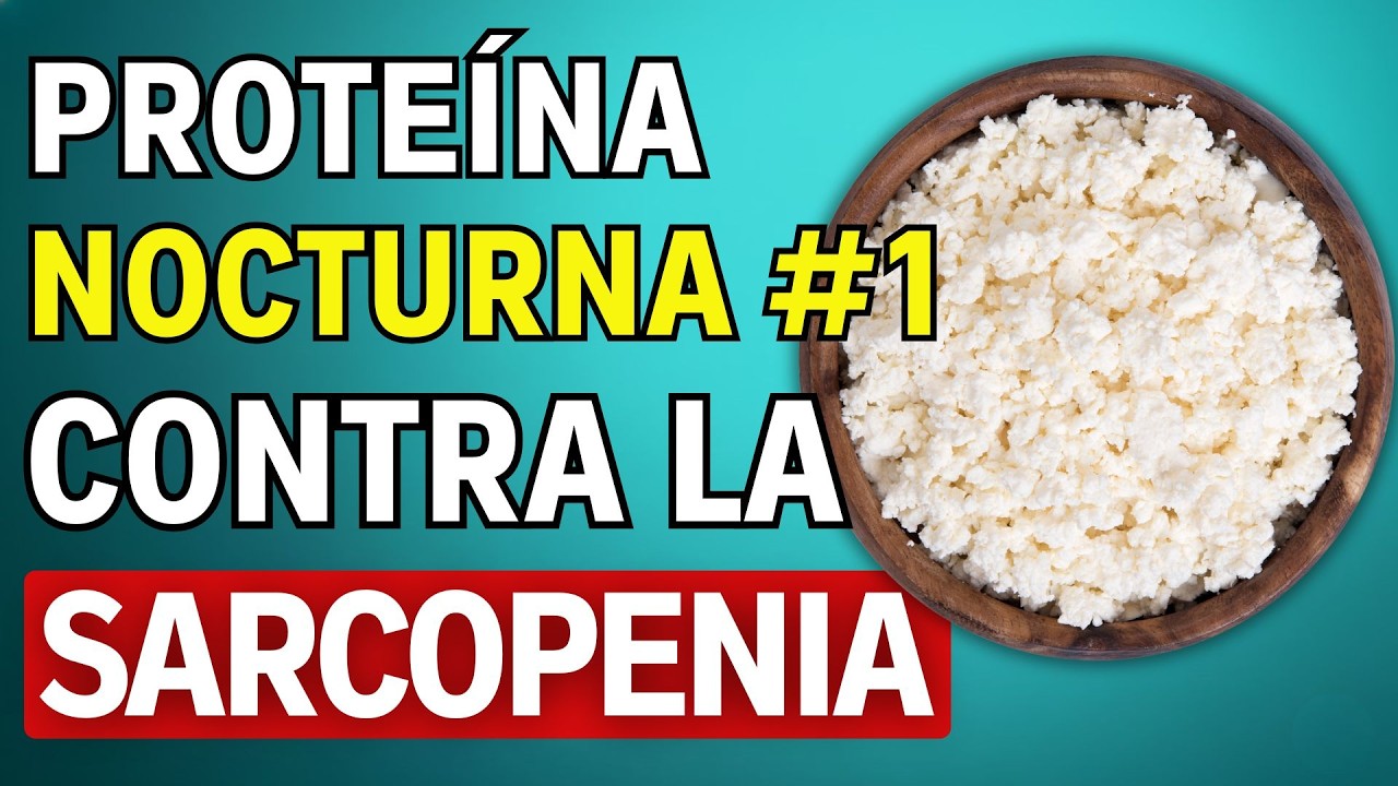 La #1 Proteína Nocturna Barata y Simple Para Frenar la Sarcopenia