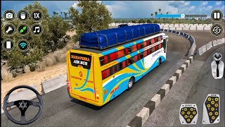 Real Offroad Bus Sim Drive 3D - Offroad Bus Game - Android GamePlay  screenshot 3
