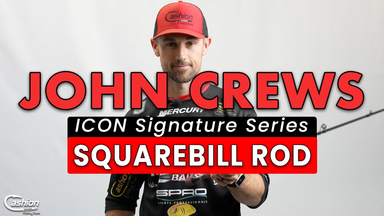 The John Crews ICON Squarebill Rod