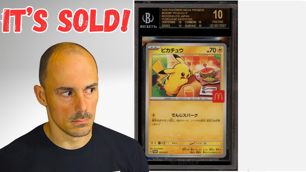 Pikachu Burger Card Prices Are Going Through The Roof! - YouTube