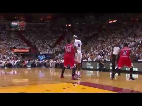 NBA Playoffs Conference 2013: Chicago Bulls Vs Miami Heat Highlights May 8, 2013 Game 2