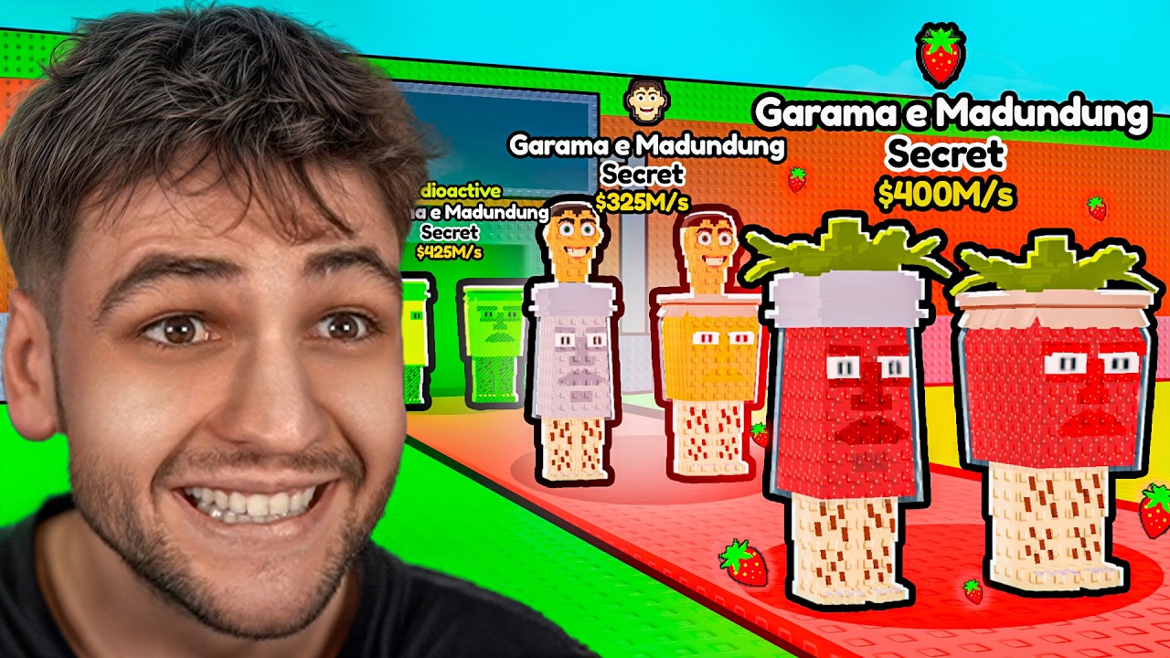 ΠΗΡΑ ΤΑ ΠΙΟ ΣΠΑΝΙΑ GARAMA AND MADUNDUNG ΣΤΟ STEAL A BRAINROT ROBLOX