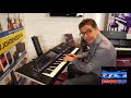 Peter baartmans play yamaha genos  music store jo.eheer