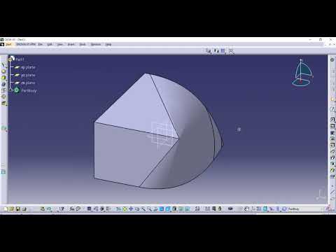 Part design training in CATIA।#CATIA Part design tutorial ।#Fillet #EdgeFillet #partdesign #Video-13