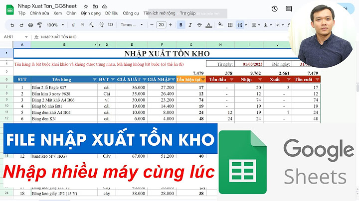 Excel lưu sổ hàng quản lý hàng hóa năm 2024