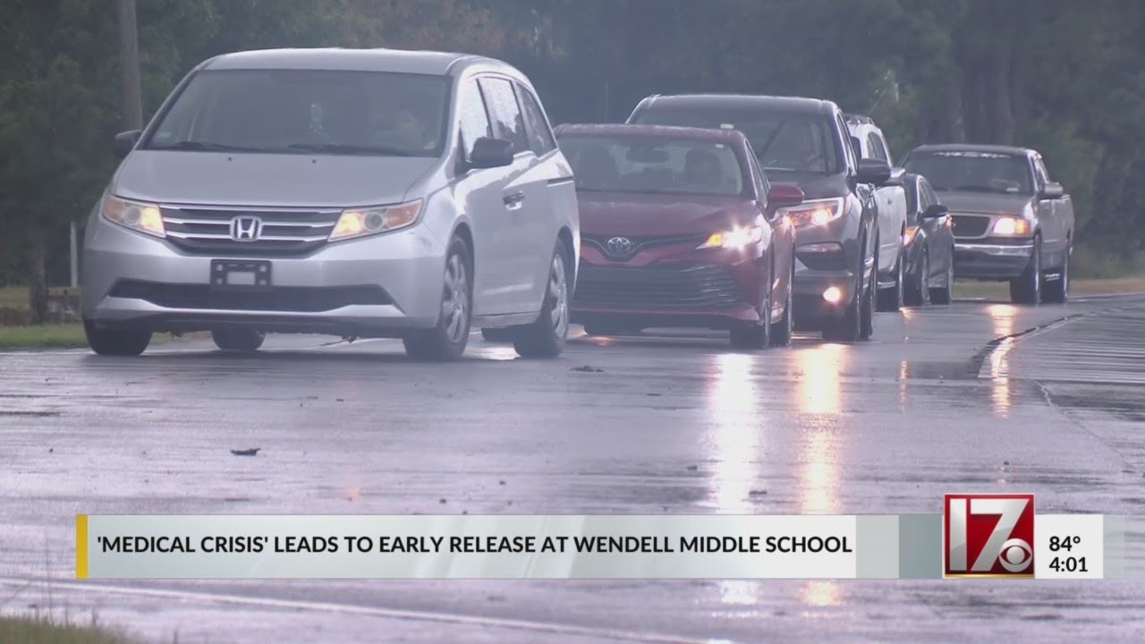 Wendell Middle School principal says student died at school following