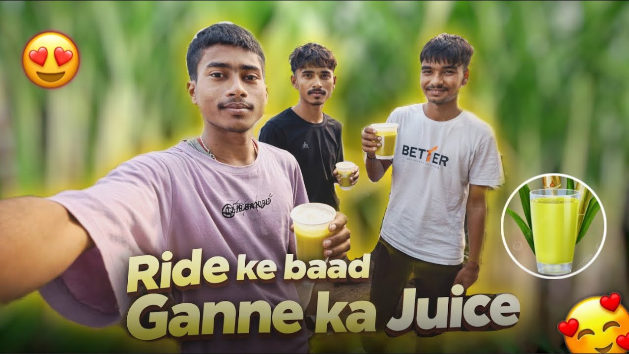 Ride ke baad Ganne ka Juice 😍 || village lifestyle  vlog 