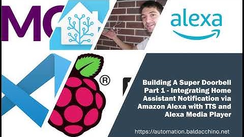 Sending Doorbell Notifications via Alexa Media Player Integration In Home Assistant