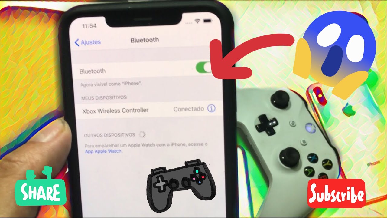 Como Ligar Controle Xbox No Iphone?