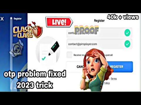 supercell id verification code not received in 2023 coc problem fixed ...