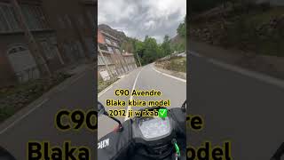 Moto #c90 avendre model 2012 valise 9odam embirage nakata 100cc twila 0 problème ji wrkab ✅