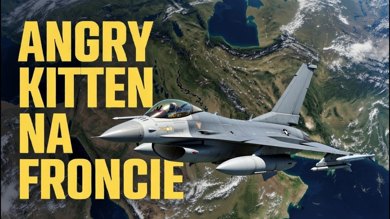 F-16 z zasobnikami Angry Kitten - w drodze na front