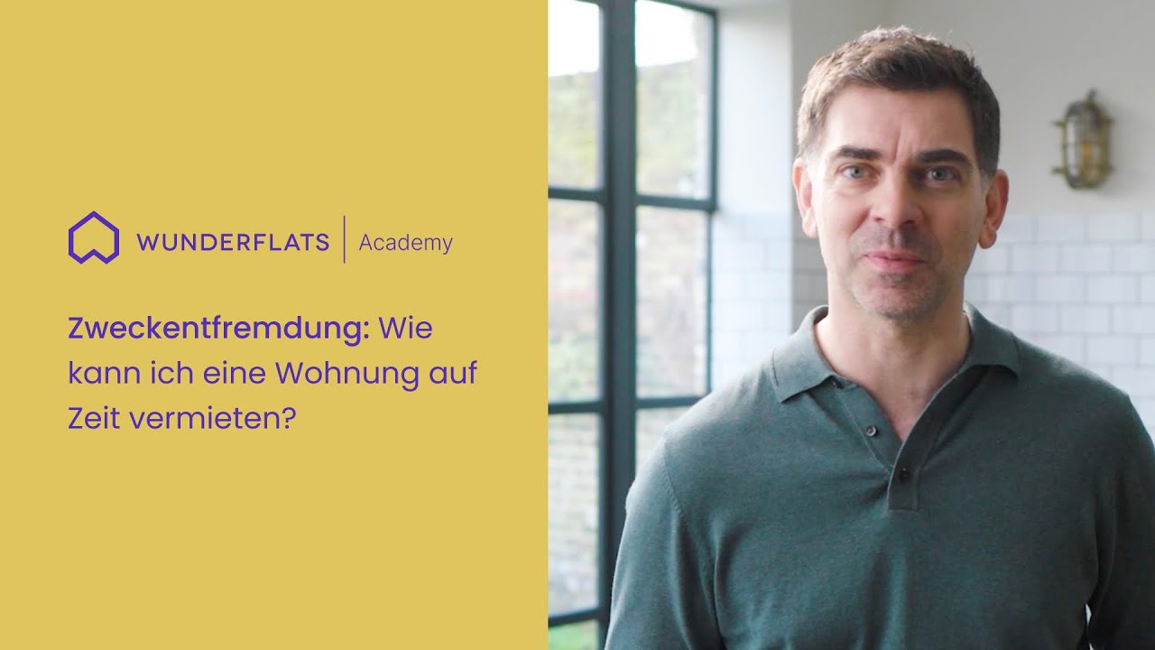 Zweckentfremdung: Wie kann ich eine Wohnung auf Zeit vermieten?