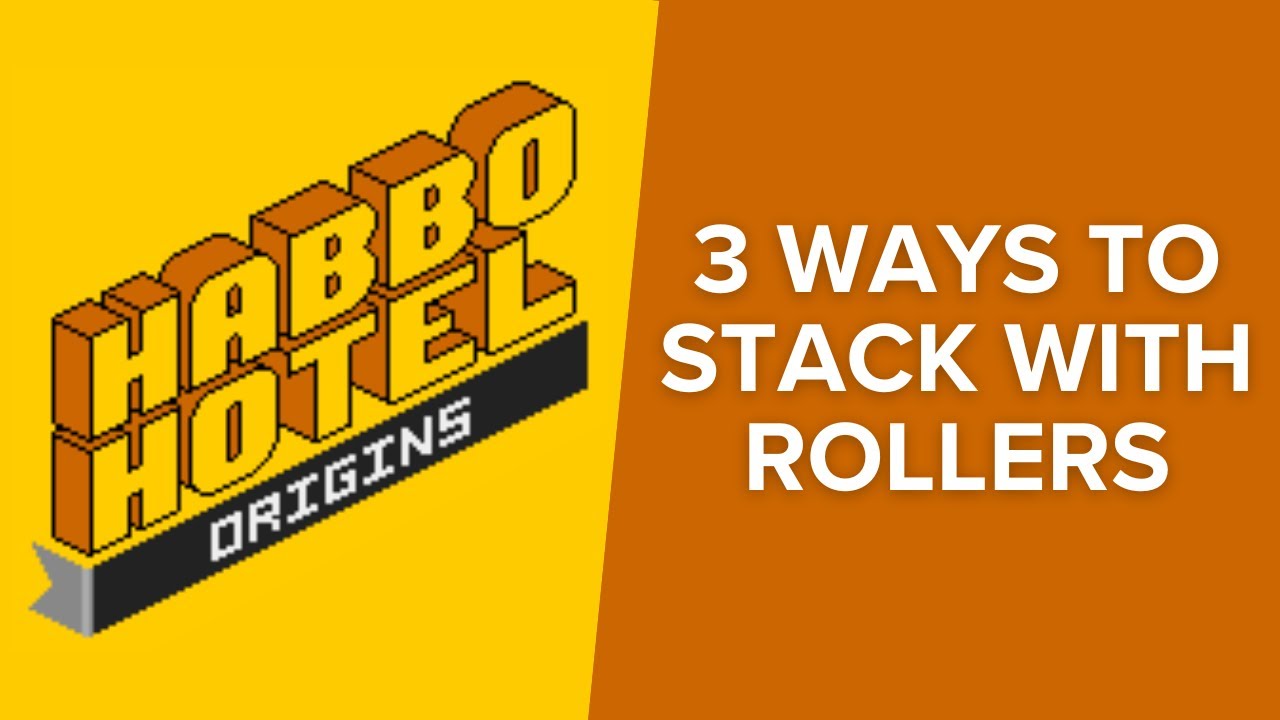 3 Ways To Stack With Rollers | Habbo Hotel: Origins