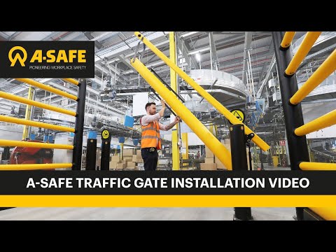 A-SAFE | Traffic Gate Installation - video from ASafe