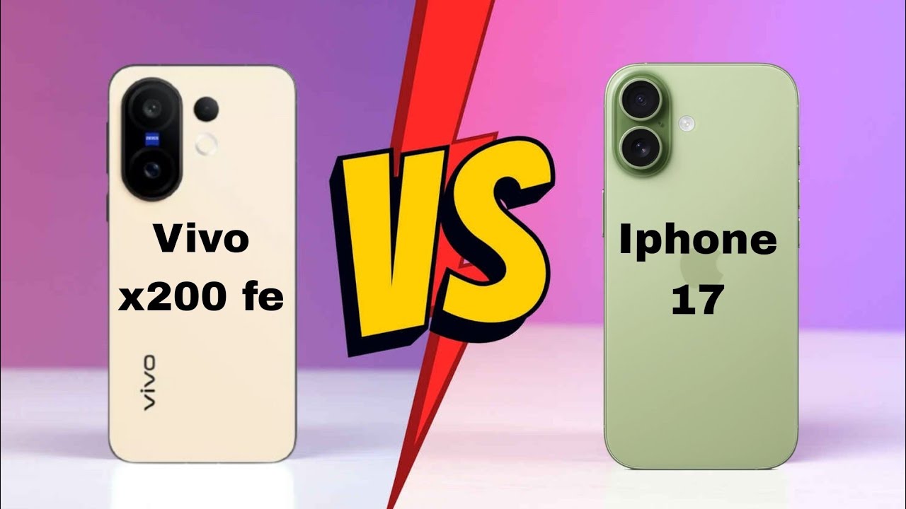 Vivo x200 Fe Vs Apple iphone 17