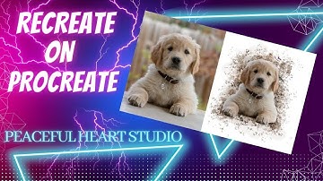 Create a Watercolour dog portrait easy 🔥#procreatetutorial #petportrait #dogportrait