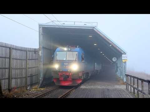 Autumn on the Swedish Railway part 36 - Trains in Riksgränsen