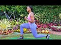 40 min Full Body Dumbbell Workout with Cardio