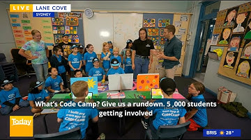 Today Show features Code Camp Animation