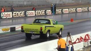 Ute 496 Drag at Willowbank.avi