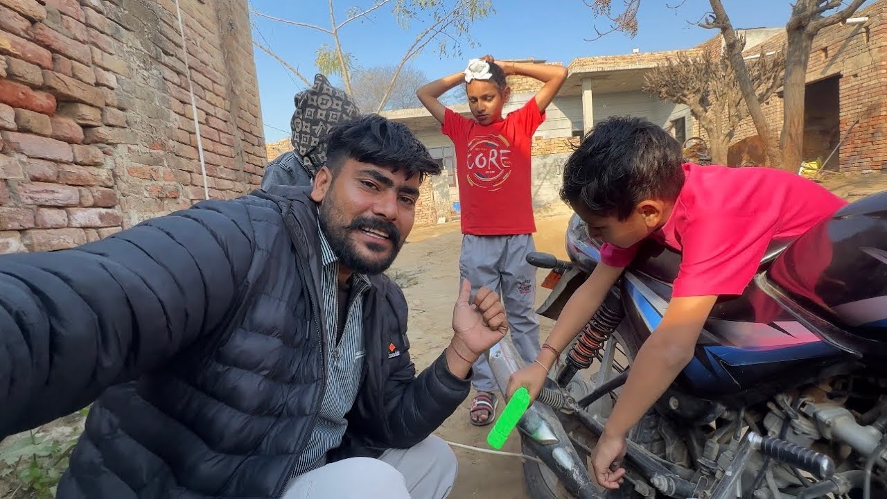 Ye Kya Ho Gaya? 😱 Sab Taiyaar Tha Lekin Bike Panchar Nikli