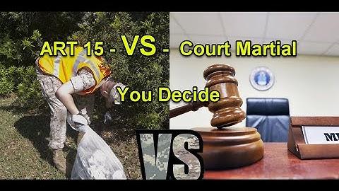 How to Prepare for an Article 15 Hearing