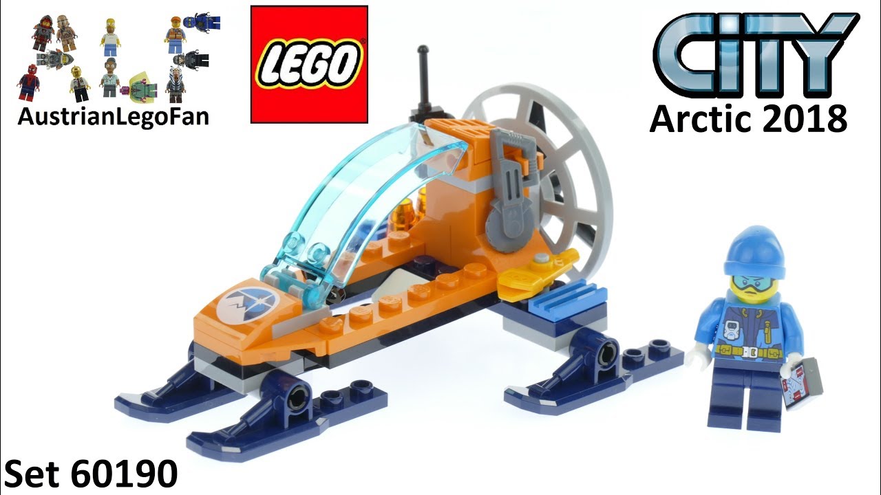 yengeç bez şampuan  Lego City 60191 Arctic Exploration Team Speed Build - YouTube