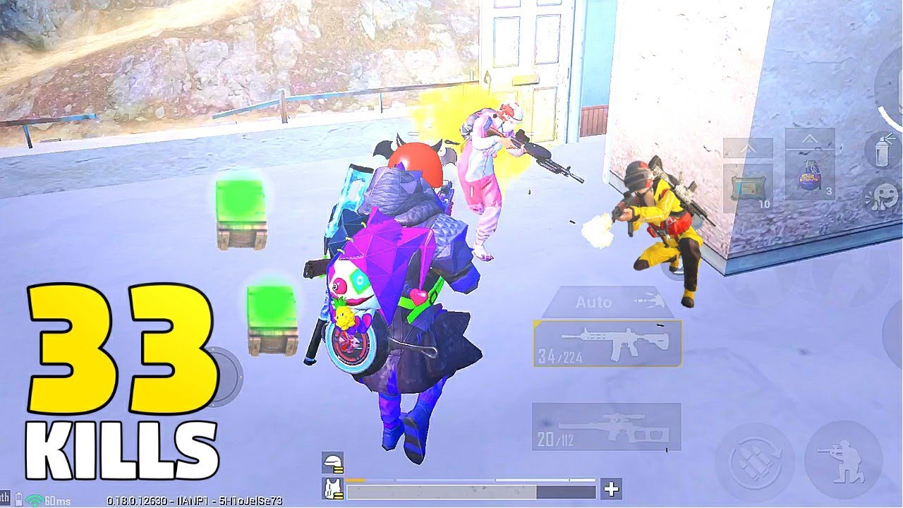 Full Rush Gameplay In Asia Server | Solo Vs Squad | Pubg Mobile Gameplay #20