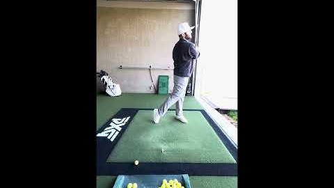 PGA PGM 3.1 Pre Lesson, Face On Swing
