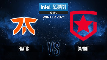 fnatic vs. Gambit - Map 3 Overpass - IEM Winter 2021