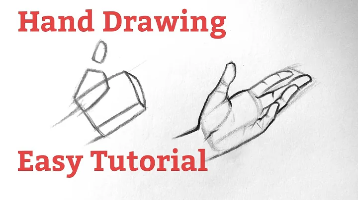 How to draw hand/hands easy for beginners Hand drawing easy step by step tutorial with pencil