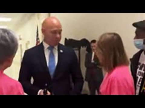 WATCH: Rep. Mast Confronted For His HEINOUS Views On Palestinian Children