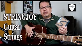 Stringjoy Strings Review and Demo on Benavides Custom Guitar