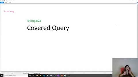 MongoDB - Covered Query