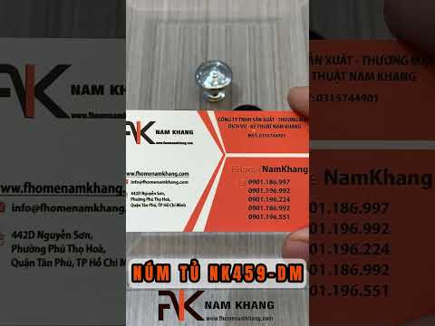 Núm cửa tủ màu đen mờ NK459-DM