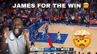 Taywill Reacts To James Hardens Crazy Game Winner Vs Boston Celtics In Game 4