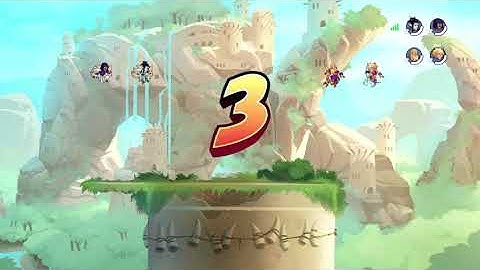 Brawlhalla 2v2    Petra and Wu Shang vs Ember and Sentinel