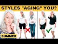 CHANGE SUMMER STYLING & LOOK 10 YEARS YOUNGER ( Women over 50 )